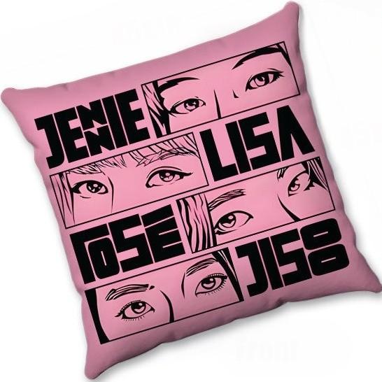 Blackpink Anime Printed Removable Washable Pillows Cushions