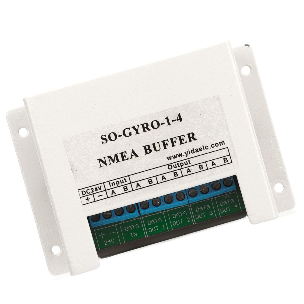 for NMEA Buffer 1 in 4 Out Marine Serial Line Splitter Isolating Buffer Converter Interface for 24V