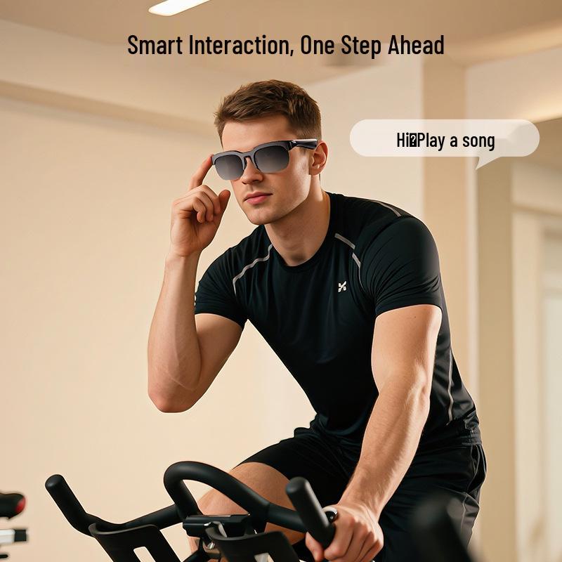 2026 AI Smart Glasses: Bluetooth 6.0, Music, Calls, Sporty Design, Long Battery Life, AI Translation