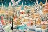 YANOMAN In Jigsaw Puzzle Winter Wonderland Includes a Piece Request a a Service and a Jigsaw Puzzle Instruction Manual (Yanoman) [Made Japan]