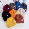 Winter Hats For Woman Casual Candy Color Beanie For Women High Quality Warm Knitted Hat Streetwear Outdoor Knitted Hat