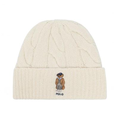 Шапка-бини с мишкой Polo Ralph Lauren 455981433001