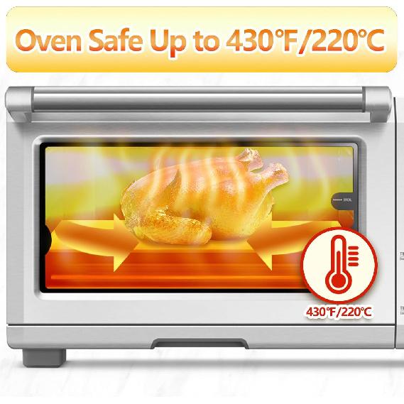 Air Fryer Paper Liners Disposable Compatible with BLACK+DECKER 4-Slice Crisp 'N Bake Air Fry Toaster Oven, 100PCS