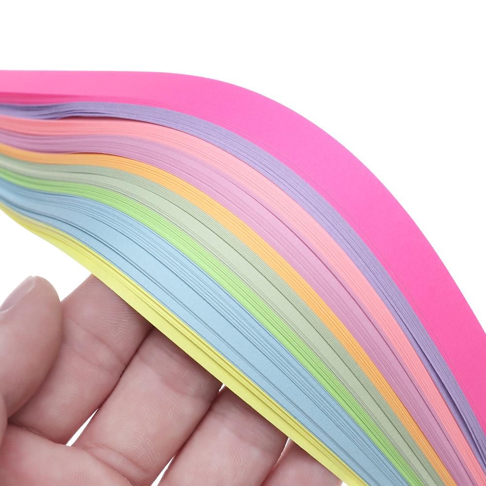 Дети Конфеты Цвета Пожелания Смешанные Цвета Домашний Декор Складная Звезда Скрапбукинг Бумажные Полоски Оригами