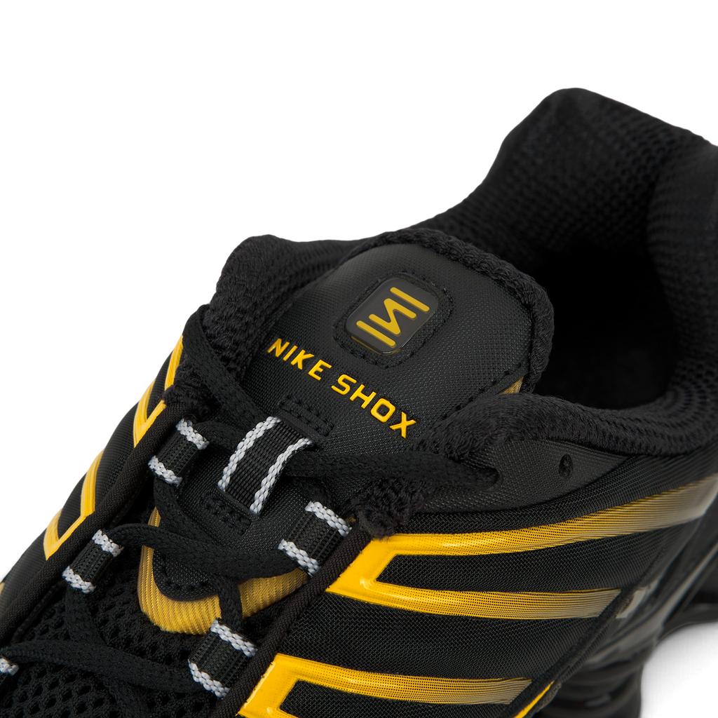 Nike Кроссовки Shox TL Черный Университетское Золото Унисекс AV3595-013