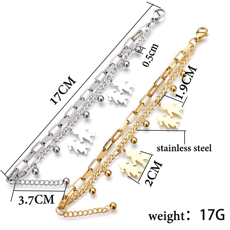 Sifisrri винтажный семейный браслет с гравировкой имени и даты для мальчиков и девочек для женщин, персонализированные ювелирные изделия из нержавеющей стали с буквами на заказ