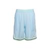 Colorblock Elastic Knit Sports Shorts Men Bottoms Light-Blue FN2652-474