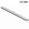 1Pcs For LED Light Strip Lamp LED Driver Power Supply 24W 36W 48W 60W 100W AC220V To DC 12V/24V Switching LED Driver Ultra Thin