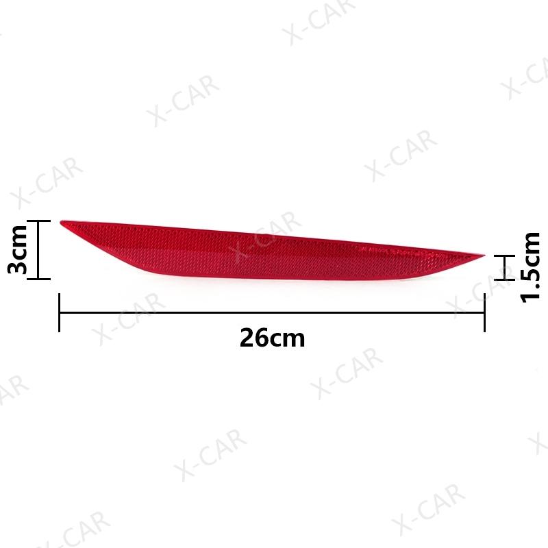 Car Rear Bumper Side Reflector Light Brake Lamp For Alfa Romeo Stelvio 2017 2018