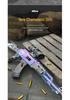 XL AK47 Shell Ejecting Soft Bullet Toy Gun for Boys - Tactical Assault Rifle (PUBG Inspired)