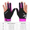 BOODUN 1Piece Billiard Glove 3 Fingers Cue Sports Glove Men Women Billiard Shooters Right Left Interchangeable Snooker Gloves