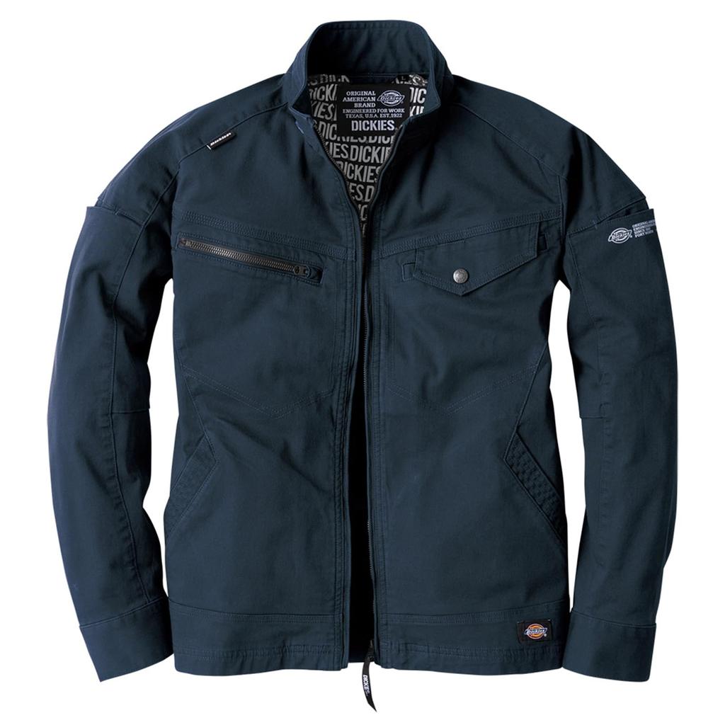 Куртка с длинным рукавом Dickies D-2880 Рабочий блузон Круглогодичный стрейч 2023 Dickies CO-COS Pro Uni В комплекте наклейка Темно-синий Размер LL
