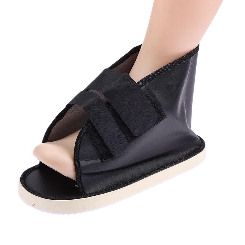 Противоскользящие плоские литые ботинки для ходьбы, дышащая защита для ног, восстановление после перелома, ортопедические опоры для ног