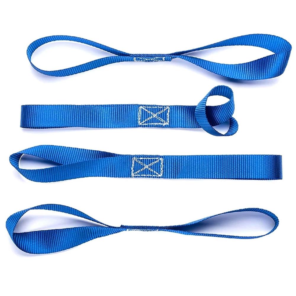 Mutipurpose Motorcycle Tie Downs Motorbike Soft Straps Luggage Straps Straps Loops Hook Strap