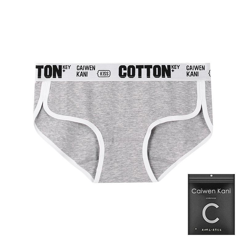 Женский хлопковый бюстгальтер пуш-ап без косточек и комплект трусиков-треугольников