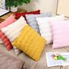 2pcs Cross Border Modern Minimalist Pillow Cover Long Plush Autumn Winter Living Room Sofa Heart Cushion Pillow Cover