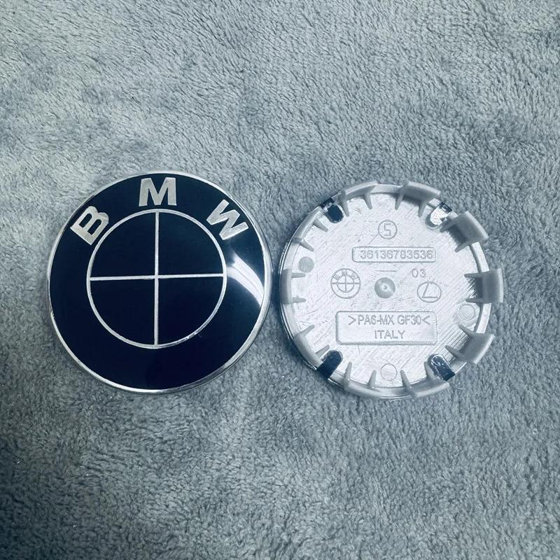 For BMW M X3G01 F13 E89 F40 G60 G80 E28 F36 X5F15 E85 F82 G20 X5E53 F15 E63GROUP 4Pcs 56MM 68MM Car Wheel Center Hub Cover Caps