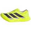 Adizero Adios Pro 4 JP6623 Мужские Низкие Солнечно-желтый Фиолетовый Карбоновая пластина LightStrike Pro Марафонские Беговые Кроссовки