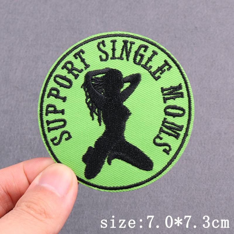 Нашивки с вышивкой в виде черепа в стиле панк на одежде, хип-хоп, сексуальные, термоклеящиеся, нашивки с надписью «Любовь» для декора одежды