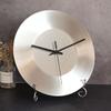 Элегантные современные настенные часы в индустриальном стиле, круглые часы, креативные эстетичные аксессуары для дома, предметы интерьера для украшения дома, без цифрового дизайна