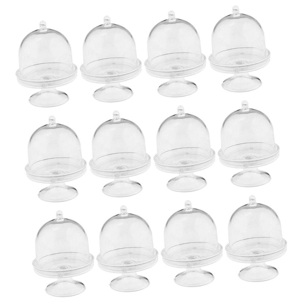 12 X Акриловая коробка для конфет в форме чашки, коробка для сладких подарков, сувениры для детского праздника