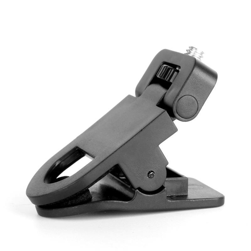 Универсальный зажим для телефона с подсветкой и креплением GoPro Cold Shoe, 1/4-дюймовым интерфейсом, для видеоконференций