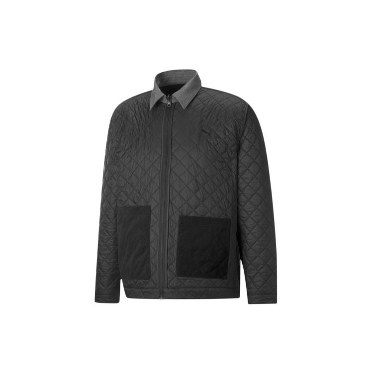 Puma Двусторонняя повседневная спортивная куртка мужская верхняя одежда черная 530354-01