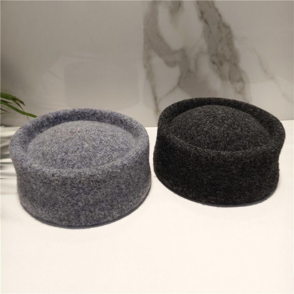 Fedoras Beret Hat French Style Fedora Hat Uniform Stewardess Hat Formal Hat  Ball