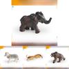 Волки Леопарды ПВХ Модели диких животных со статичными фигурками для образовательной и творческой игры