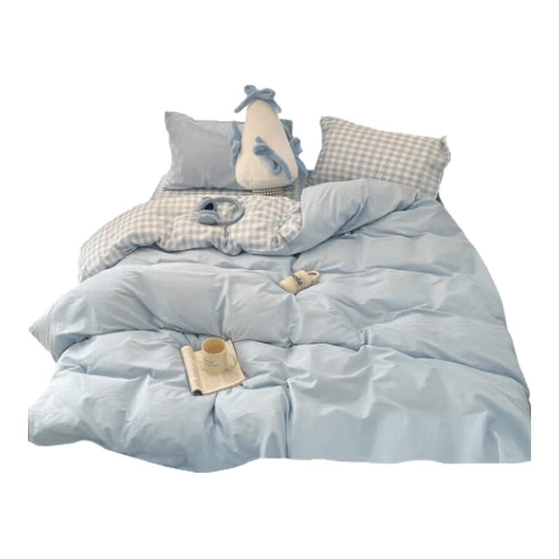 Grace Class A 7A Antibacterial 100% Cotton 4-Piece Bedding Set