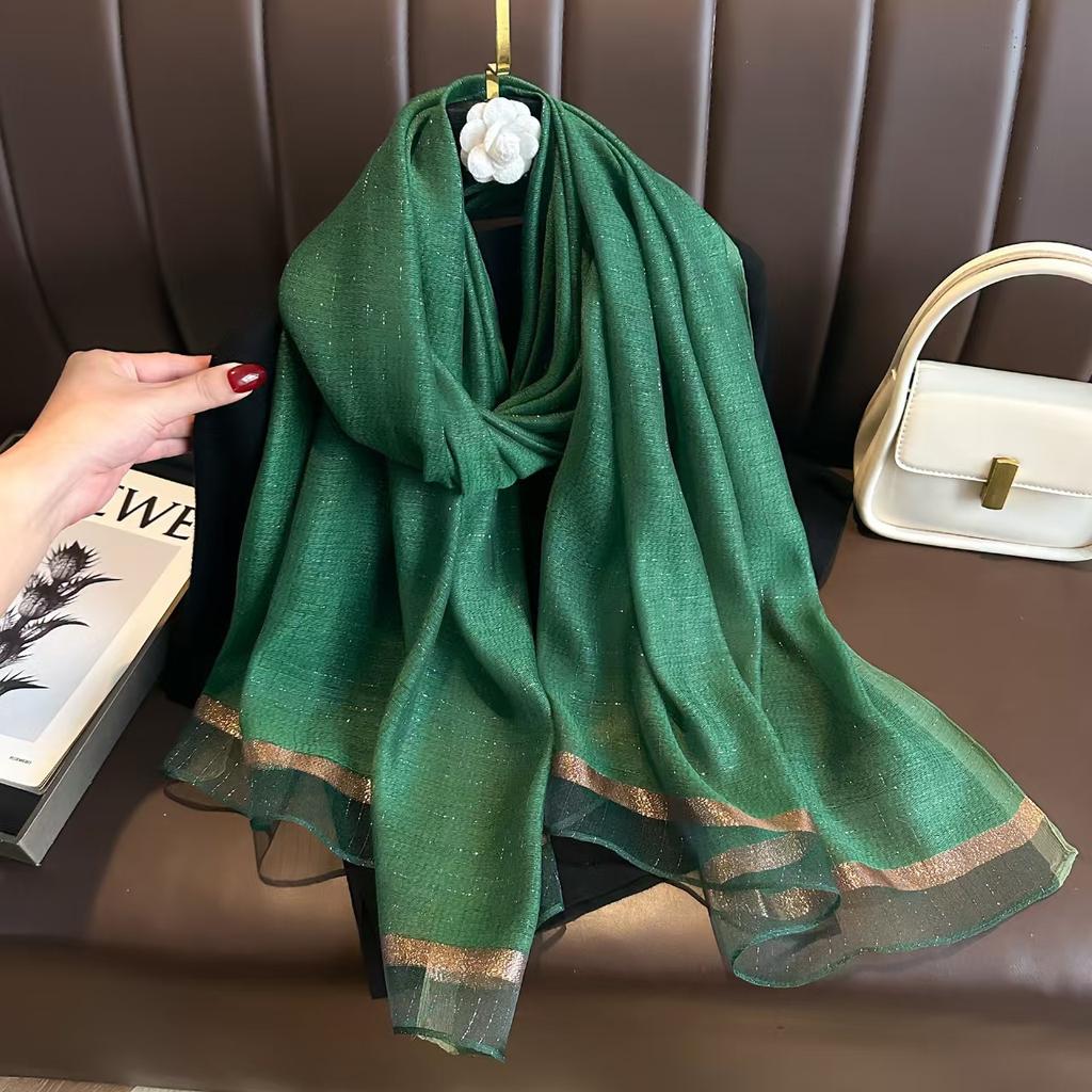 Мода натуральный шелк шерсть шарф женский шейные платки накидки женские платки шарфы пашмина женский хиджаб бандана буфанда сплошной пончо