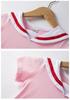 Летнее платье с коротким рукавом для девочек Hello Kitty - Новый стиль, Чистый хлопок, Легкая юбка