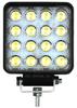 HALOGEN WORK LAMP 16 LED 9-36V 85x85mm 2880 lm