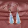 1 Pair Opal Natural Gift Fashion Jewelry Women Girl Hook Earrings