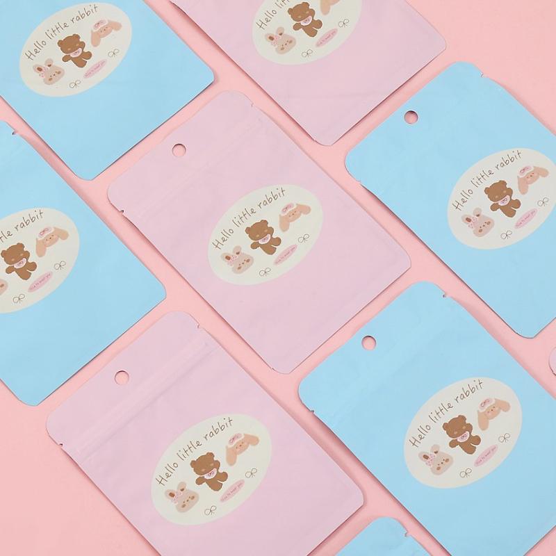 10 шт. Мультяшный Мультяшный Конфеты Печенье Самоклеящийся Пакет для Хранения Креативный Пакет для Закусок Кукла Игрушка Пакет-Сюрприз Подарочный Пакет Сюрприз