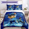 3pcs PAW Patrol Bedding Set Duvet Cover Closure Includes 1 Duvet Cover & 2 Pillowcases, Soft and Comfortable for All Seasons.