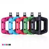 1 Pair Sealed Bearings Bicycle Platform Pedals Non Slip Bike Flat Pedals  Mountain Biking