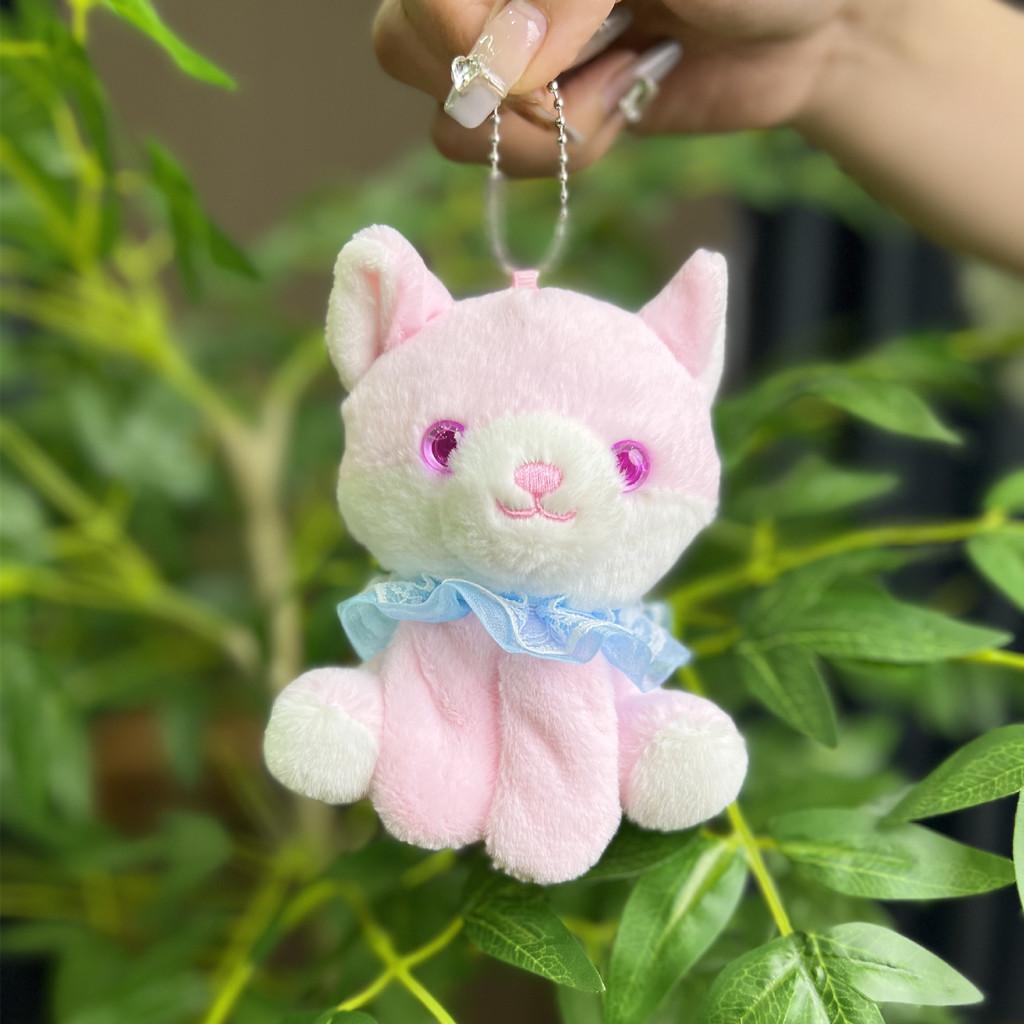 Unique Cartoon Dog Plush Doll With Soft Pp Cotton Filling For Keychain Accessory