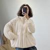 Autumn Winter Women Oversized Puffer Jacket Short White Duck Down Coat Hooded Warm Parkas Outwear