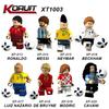 Building Block Toys World Cup Soccer Captain Plastic Assembled Building Blocks Minifigures Toy