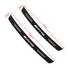 1PC Car Rear Bumper Trunk Carbon Fiber Stickers Auto Rear Bumper Trunk Load Edge Protector For Mercedes Benz AMG W124 W201 W202