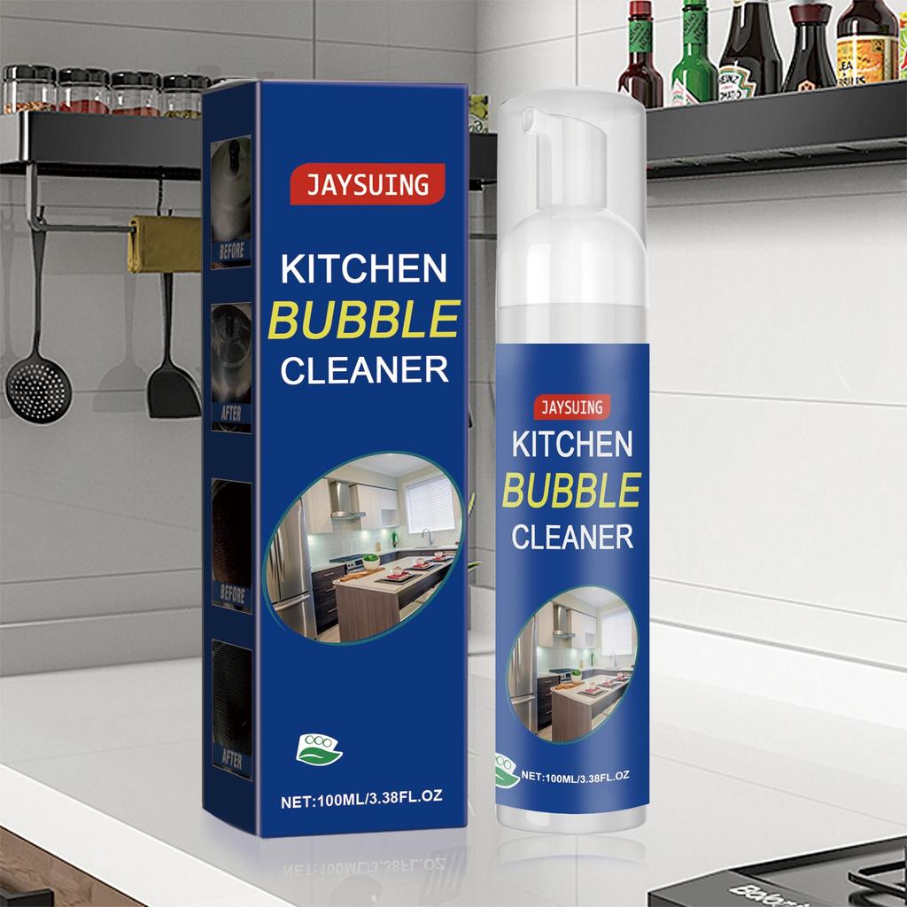 Пена для чистки кухни Многофункциональное моющее средство Специальная пена для чистки масляных пятен Очиститель масляных пятен Пена для чистки машин Чистящее средство 100 мл