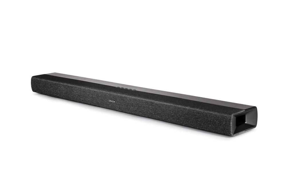 Denon Soundbar Dual Subwoofer Dolby Atmos Lossless Audio Compatible Black Built-in & DHT-S217K