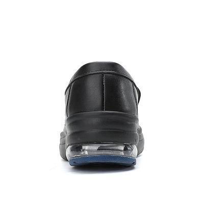 2025 новые однотонные туфли-лодочки с круглым носком на низкой подошве, повседневные маленькие белые туфли, туфли медсестры, повседневные лоферы на воздушной подушке для женщин