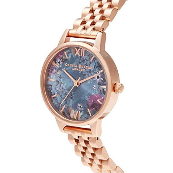 Часы Olivia Burton Under the Sea Shell Floral Rose Gold Bracelet