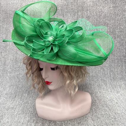 New cm hat rose five-petal flower beads flower bridal top hat veil headgear hair accessories hairpin