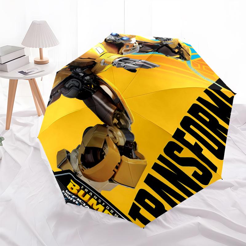 1pc Bumblebee3 Umbrella, Sun Protection, And UV Shielding. It Has Eight Sturdy Ribs for Outdoor Use And Perfect Gift