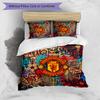 Manchester United Pattern Printed 3PCS Bedding Set Soft Skin-Friendly Washable Duvet Cover & Pillowcases Set All Season Bedroom