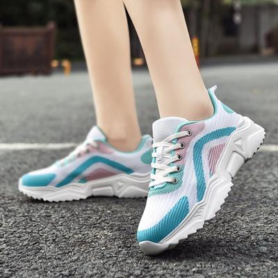 Новые женские кроссовки Flyknit, модная спортивная и спортивная обувь, сетчатые дышащие нескользящие кроссовки для бега