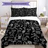 3pcs basketball Bedding Set Duvet Cover Closure Includes 1 Duvet Cover & 2 Pillowcases, Soft and Comfortable for All Seasons.
